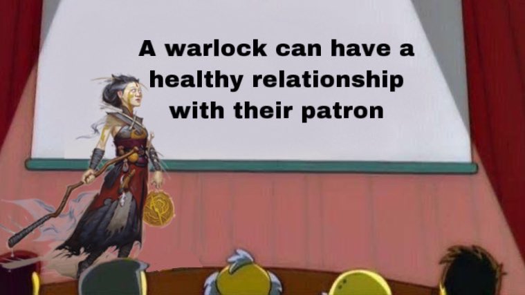 RRollplaying's tweet photo. It’s not all about souls! Could be a babysitting pact! #DnD https://t.co/4SD9LBvu8L