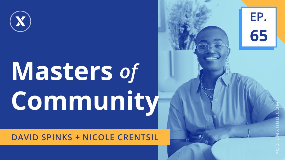 CMX's tweet photo. How do create a truly inclusive #community? @NKrystal, CEO at @BlackGirlFest, tells all on #MastersOfCommunity this week!
Crentsil covers:
✏️ Intersectional Programming
✏️Community Launch Events
✏️Growing Community Past its Core Identity
Listen here! 👉 https://t.co/ukygD0ozoV https://t.co/h3I8CRKjgZ
