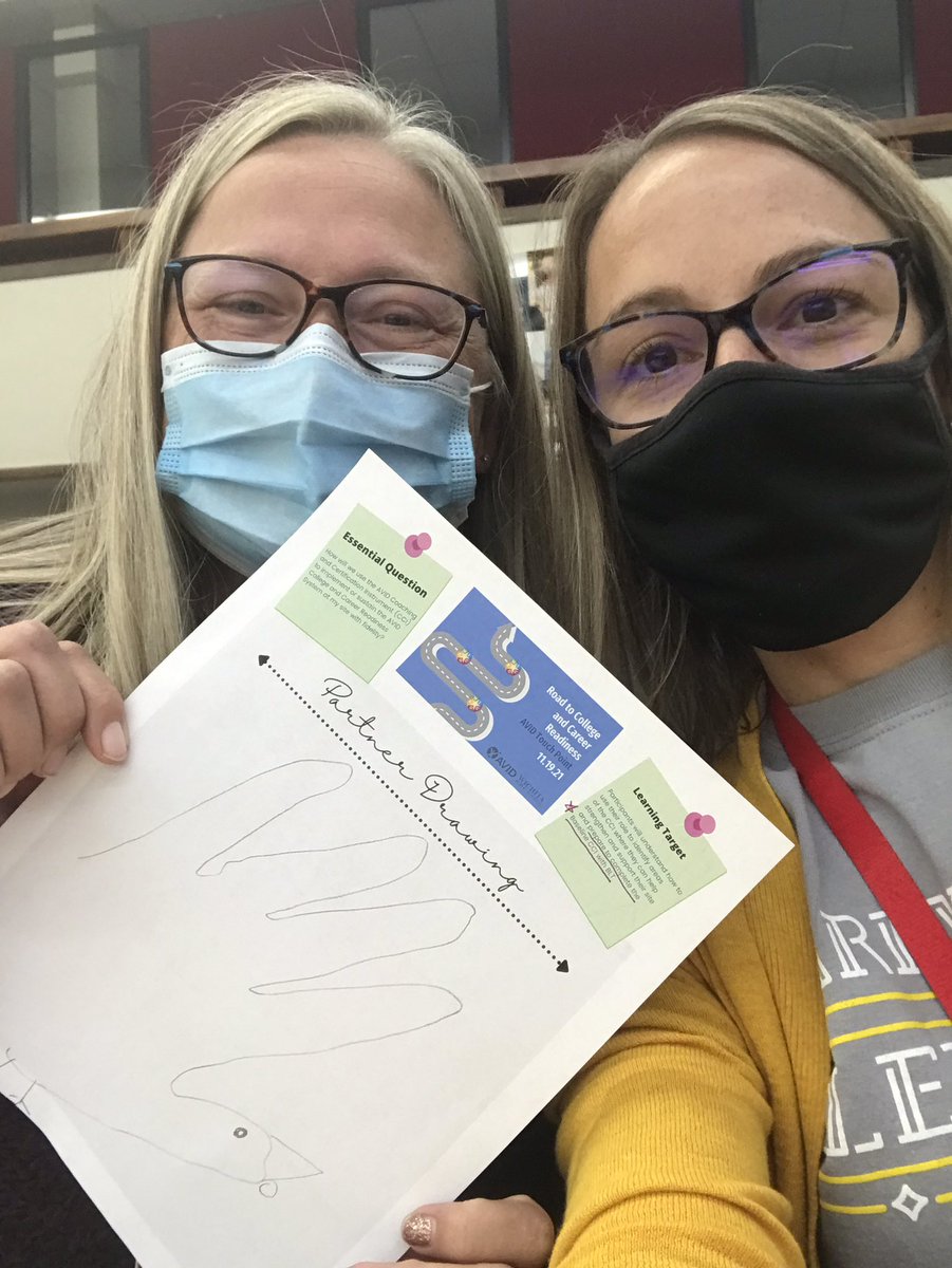 Kristen and I are on fire today! Collective efficacy in action AVID style #wpsavid #wpsproud