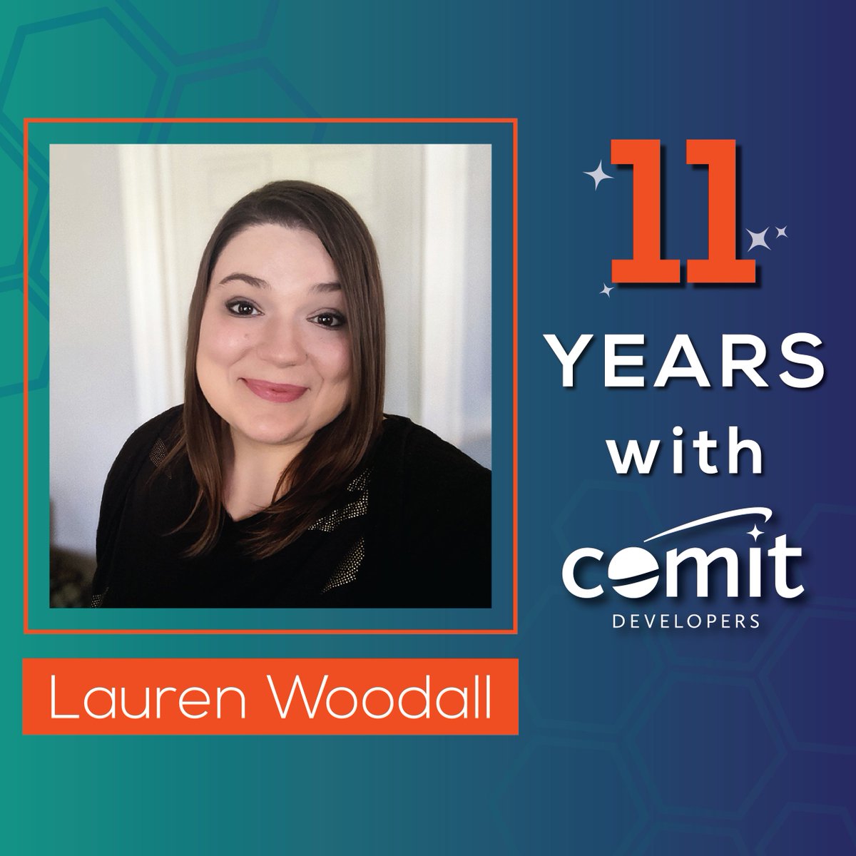 ComitDevelopers's tweet image. Cheers to 11 years! Join us in wishing our Team Lead of Website Design &amp;amp; Development, Lauren, a happy work anniversary! We couldn't ask for a better “Pizzazzler” to help steer our ship! 🚀✨

#comit #comitdevelopers #webdev #webdesigner #webdeveloper