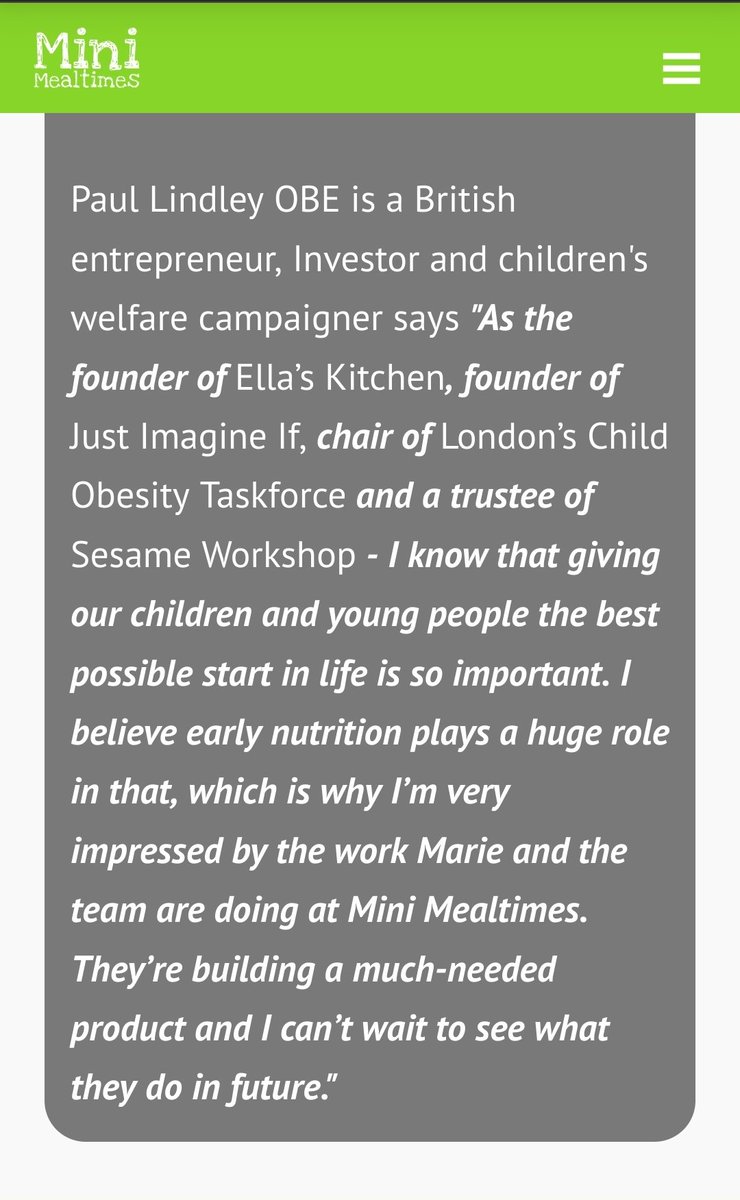 Mini Mealtimes tweet media