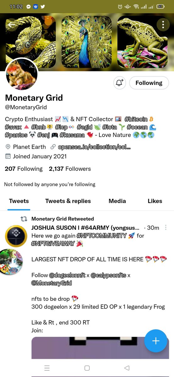 sebdlim's tweet photo. @freecrypto777 @dogeelonnft @calypsonfts @MonetaryGrid Done with all the mechanics. Sana mapili. First time sakaling mapili😁🥰

0xadae2ffb86dd1ae80fb972bf0314d6245dac51f2 https://t.co/SKiBYBI8Nr