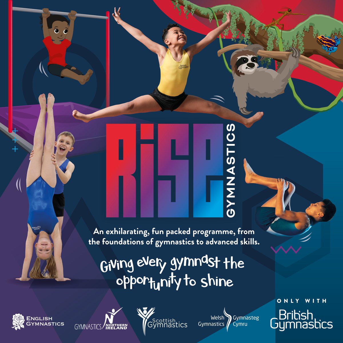 Premier Education is the exclusive delivery partner of Rise Gymnastics. We're delighted to bring you our introductory offer, to help get more kids engaged within the sport.

Visit our website to claim your free taster session - hubs.ly/H0_rTNP0

 #Gymnastics
#SchoolSports