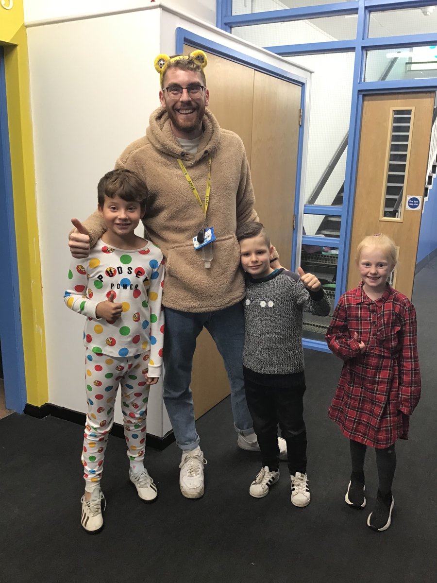 ArkPrimary's tweet image. A massive thank you to everyone who donated for Children in Need. We raised a total of £220.40. Staff and pupils loved dressing up and raising awareness for a great cause. #childreninneed2021