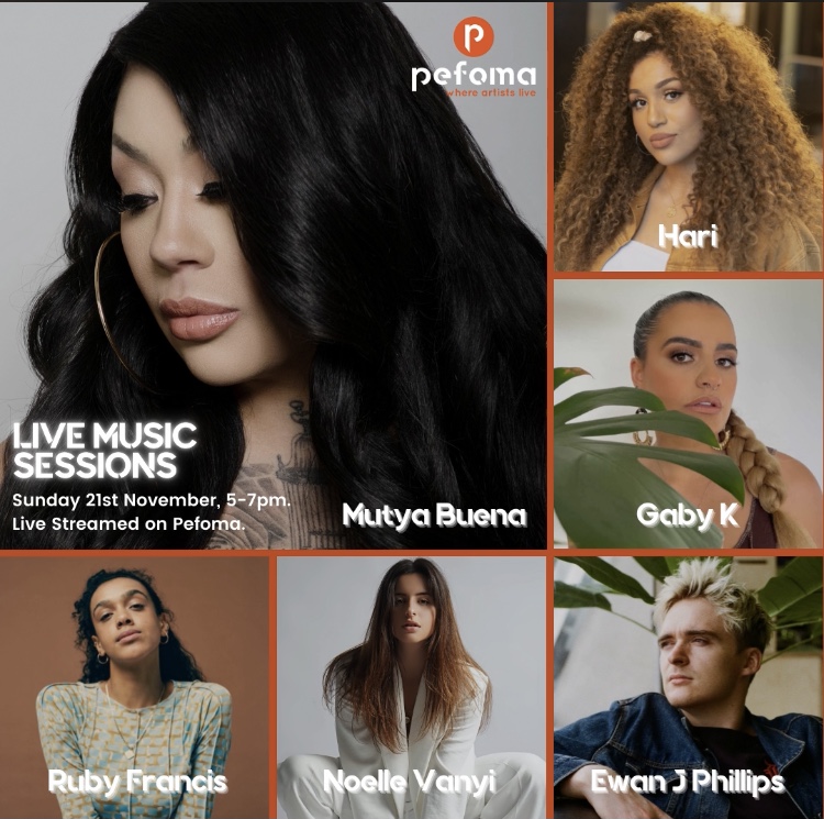 69mag's tweet image. .@Pefoma_ Presents Live Music Sessions with an extremely talented line up of artists including @Mutyabuena21!

Find out more here - iampefoma.com