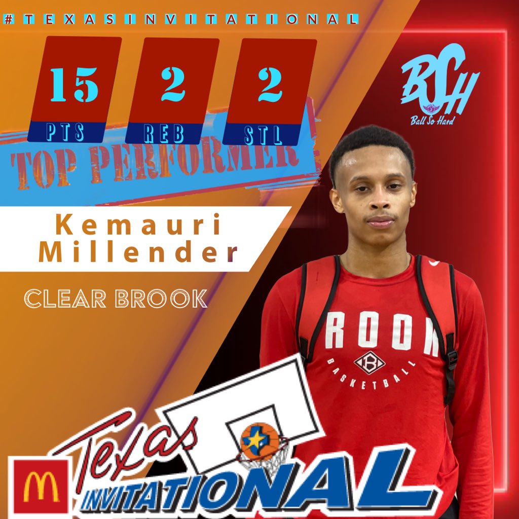 GDayHoopScout's tweet photo. 🗣: @kemomillender23 
📐: 6’1” PG • Class of 2022
🏫: @ClearBrookHoops 

#TexasInvitational #BSHTopPerformer https://t.co/Se5CseYuBV