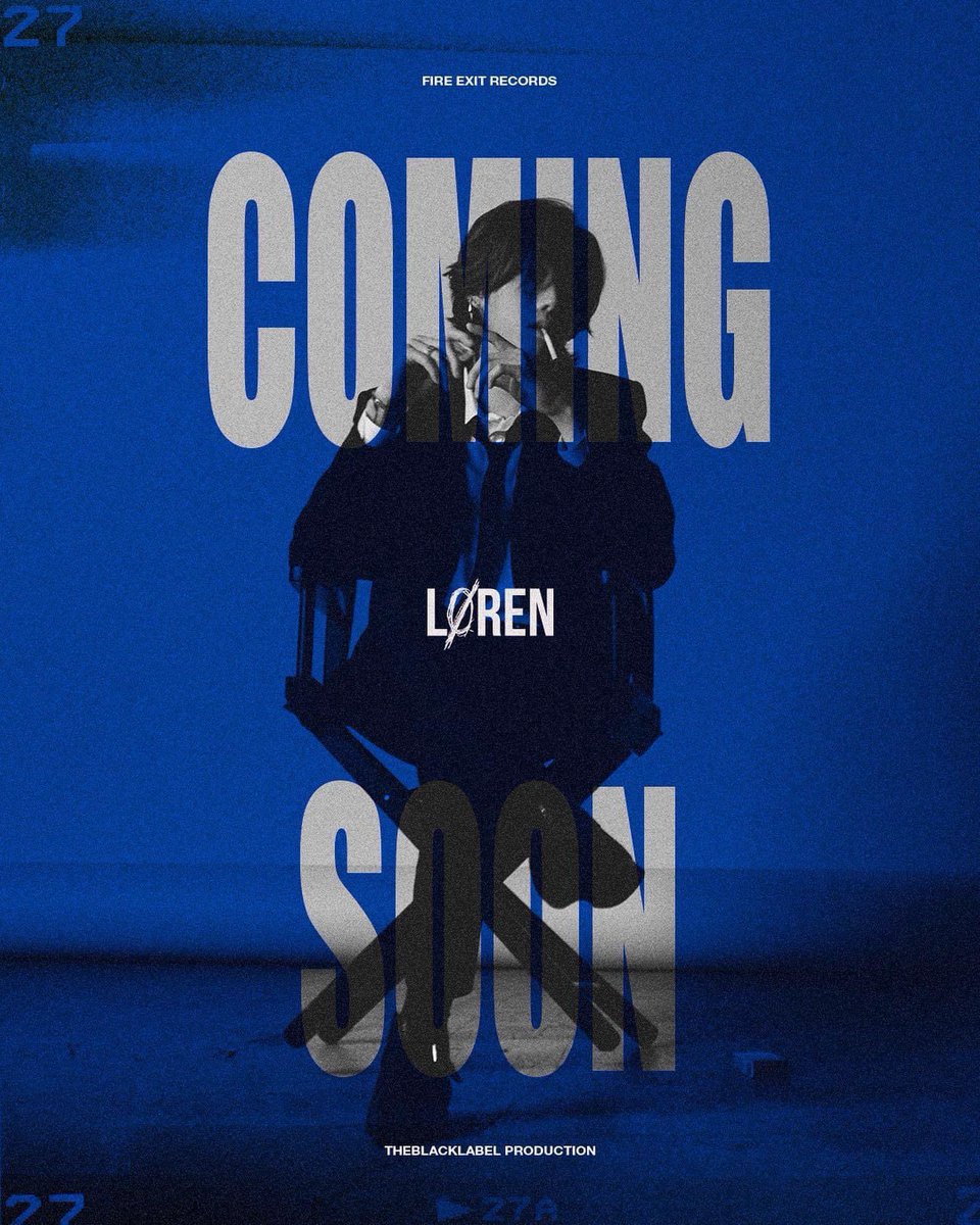 FORLORENONLY's tweet photo. LØREN COMING SOON

#LØREN #로렌 #LOREN #FIREEXITRECORDS #THEBLACKLABEL @THEBLACKLABEL_ https://t.co/KgRJCvXaLW