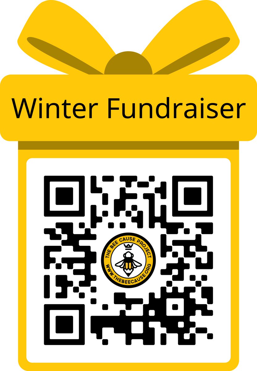 Help us with our Winter T-shirt campaign!  Collect 1 for every season.  Bring awareness to pollinator education and conservation.  Grab one today to support the pollinators!