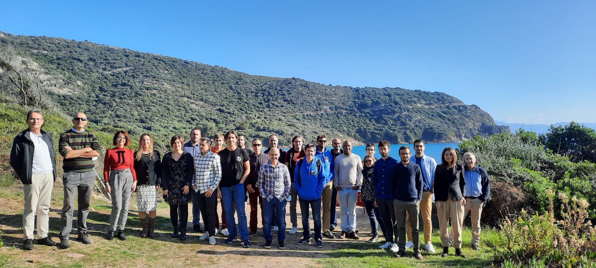 IES_Cargese's tweet photo. Nous avons eu le plaisir d'accueillir du 15 au 19 Novembre à l'@IES_Cargese, Numerical Wildfire 2021, organisée par JB. Filippi et A. Belgodère @Lab_SPE  @dr12 @Univ_CotedAzur @UnivCorse #FIRECASTER @ANRfirecaster https://t.co/9x7xFcd8Pc