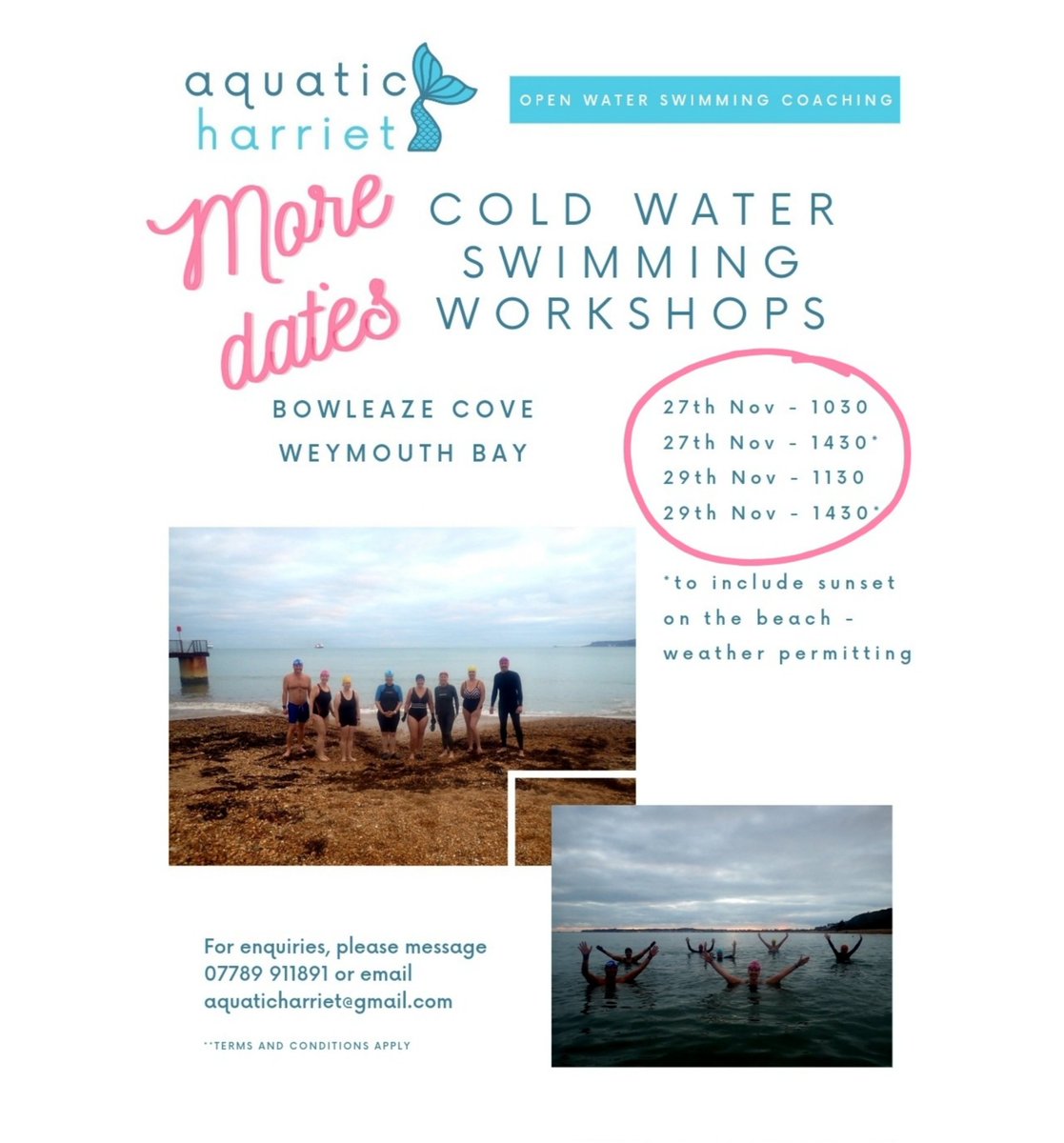 Cold Water Workshops 💙