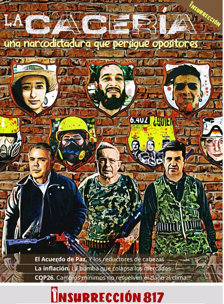 InsumisoRevolu1's tweet photo. Estamos de homenajes en 🇨🇴
#Duque
     ⬇️
#Ñeñe
#Cabal
      ⬇️
loco #LEDHER 
#Molano
      ⬇️
mataniños #mengele 
#uribeparacohpta 
      ⬇️
#PabloEscobar y #gacha 
En 🇨🇴 stamos #cagaos 
Jefe #EjercitoColombia
     ⬇️
Los #Castaño 
Inconcebible ahora nazis. SALIERON DEL #Closet https://t.co/QTSZJd3Q37