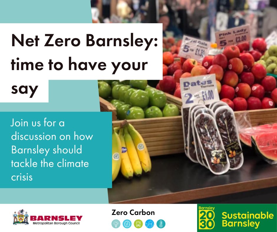 BarnsleyHousing's tweet photo. Have you had your say on climate action in Barnsley yet?

Tell us your thoughts on transport, power systems, waste, and buildings in Barnsley MBC

Visit https://t.co/bABulXFh7c  to get started

#sustainablebarnsley https://t.co/fA7mEtu8Gb