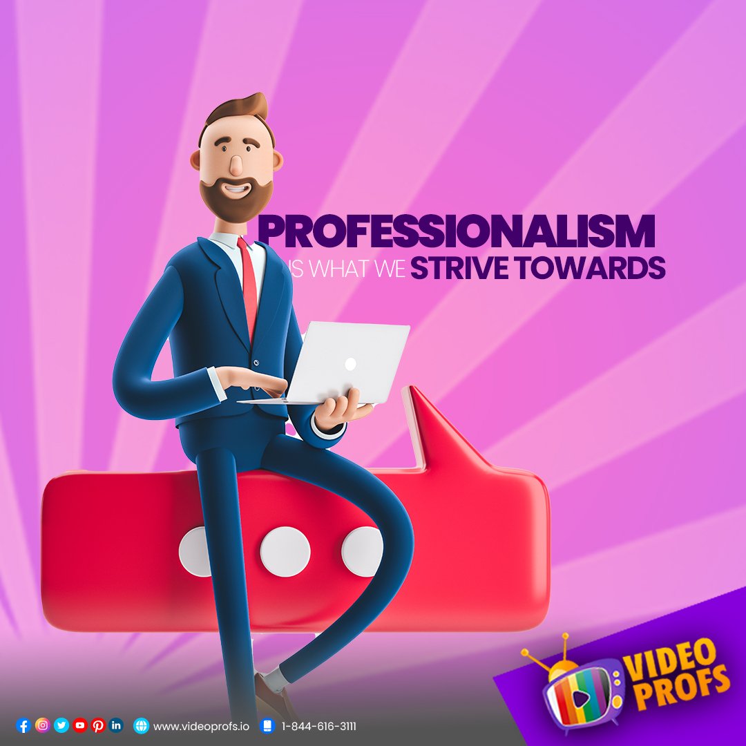 Our Eye-Catching Work Demonstrates Our Ability To Provide You With An Insight Into Our Professionalism.
Visit Us:  videoprofs.io
#VideoProfs #videoanimation #videoanimationagency #videoanimationcompany #videoanimationcreator #videoanimationdesign #videoanimationpackage
