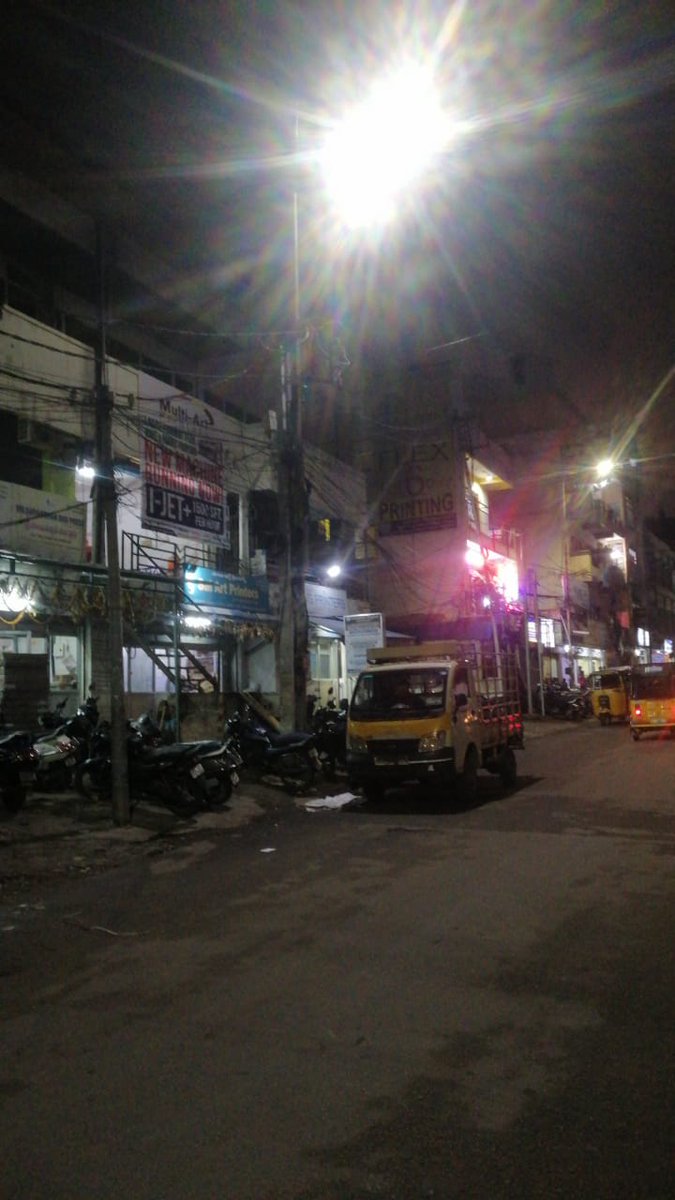 SamuelRapeti's tweet photo. @ahmedvrh @ZC_Khairatabad @GHMCOnline @EESL_India @SEElectricGHMC @CEMaint_GHMC @DC_Mehdipatnam @DC_Khairatabad Dear sir,
Some Unknown persons removed MCB contact Cable due to Light off, we replaced the wire again now lights Glowing.
Dear sir we request to you if any street light issue please contact our project Engineer Contact no Imran - 9347819698,He will response your's all Complaints. https://t.co/ey4JdFX4BK