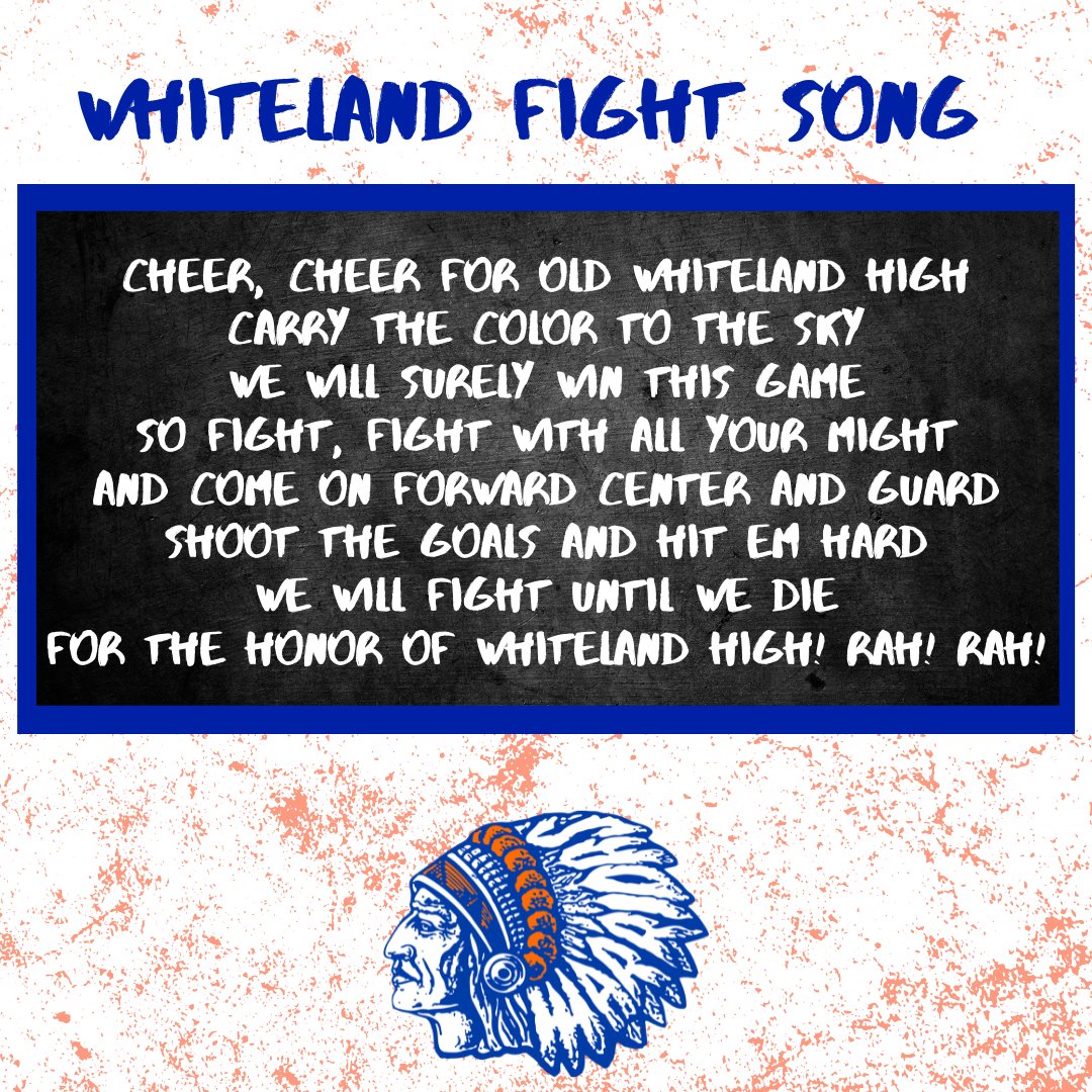 Warrior fans, a simple request from the Athletic Department as we head to the winter season: Let's normalize standing and clapping anytime the school fight song is played at a game, shall we?  Feel free to sing along as well...(you can practice tonight at Warrior Madness!!)