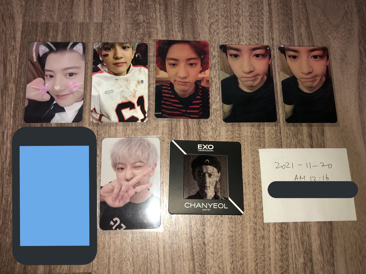 yeoltocart's tweet photo. wts lfb exo ph

– chanyeol photocards set
– 1200 php (negotiable)
– payo, already secured!
– under feta
– dm to purchase. https://t.co/2eDAI3ZCpu