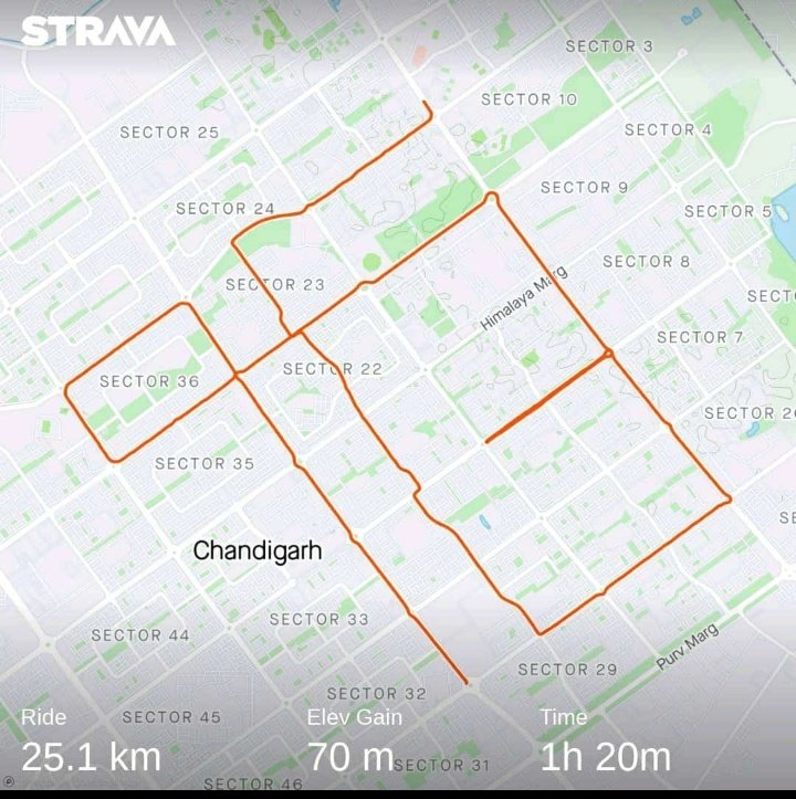 ankita_passi's tweet photo. #Gurpurab special pattern ride by @cyclegiri 
#cycling #cyclinglife 
@nagarkoti @Nainamishr94 @TaruniGandhi @HinaRohtaki #GuruPurab #GuruNanakJayanti #GuruNanak #Chandigarh https://t.co/Hu5kHqmUYk