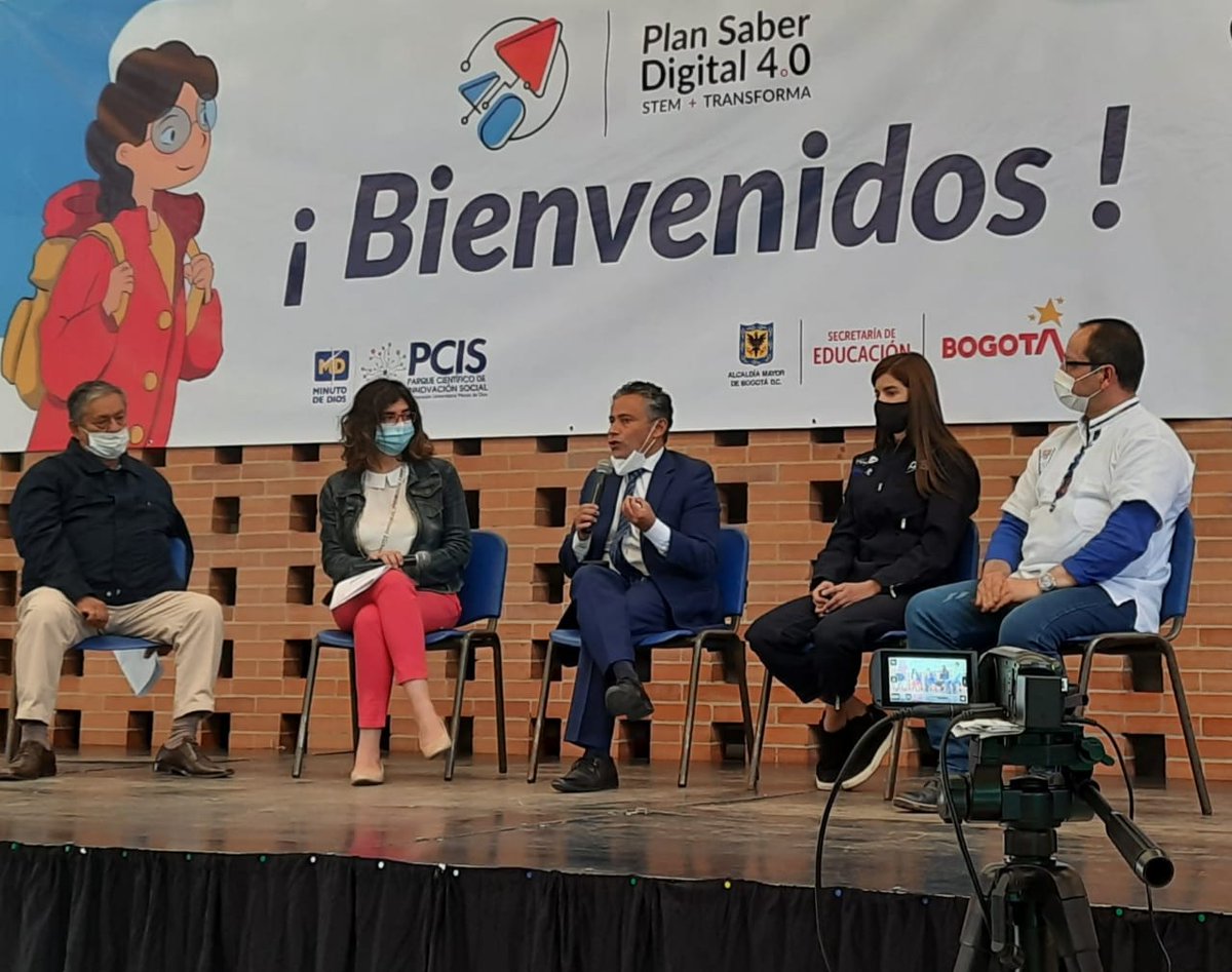 JonathanSancheC's tweet photo. Conversatorio "Rectores que inspiran", un espacio inspirador para la gestión directiva que facilite la transformación de ambientes de aprendizaje #STEM. #PlanSaberDigital 4.0. #StemTransforma https://t.co/gkGRDE7l5j