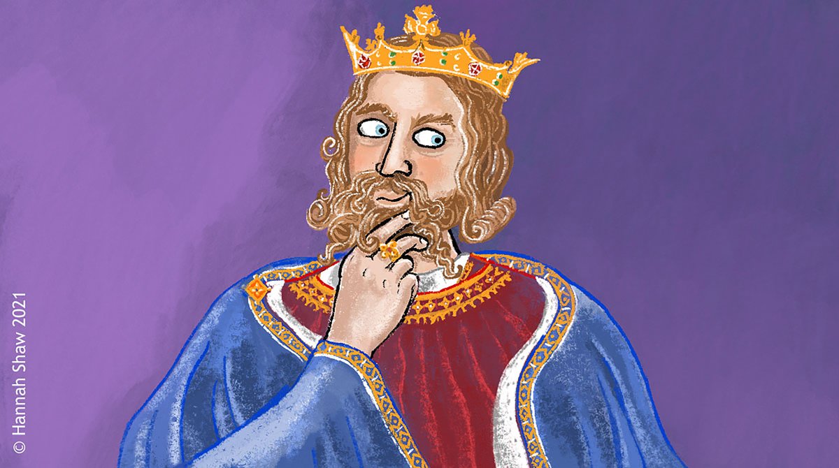 GlosCathedral's tweet photo. It wasn’t long before I got the chance to prove myself as a worthy future king. In July 1300, when I was a mere 17 years of age, I took part in my first siege at the magnificent Caerlaverock Castle, Dumfries and Galloway. #KingEdwardIITweets (Thread) 🤴 https://t.co/LavPO7eUYL
