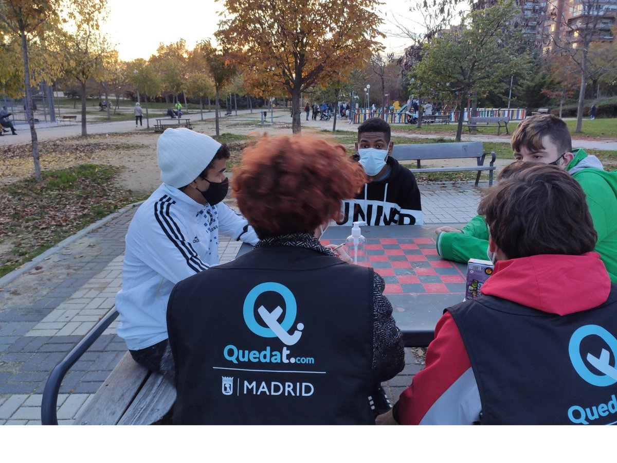MadridJuventud's tweet photo. Si tienes entre 14 a 20 años acude a tu sede más cercana y disfruta del #ocio de una forma segura, encontrarás muchísimas #actividades: artísticas, #culturales, #deportivas, #intersedes y #excursiones.
Mira la programación www. https://t.co/1Vtop1r2KT
.cjuvenilesmadrid https://t.co/N8apRQQW5e