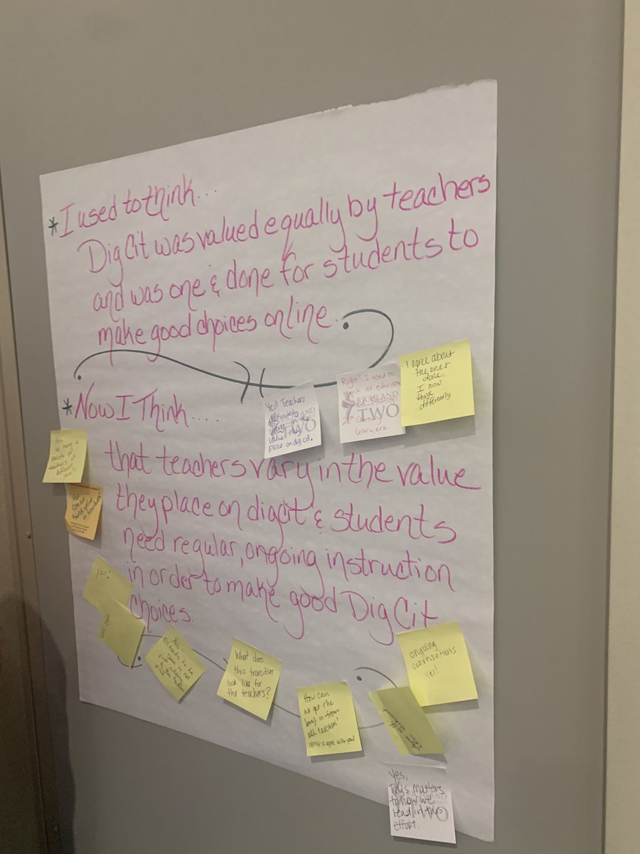 👏🏾to our TLC #digcit small group for facilitating the 🧠shift for all of us in our TLC mtg. We are ALL responsible to normalize #digcit in R2! <a href="/haskinsLBN/">Kasey Haskins</a> <a href="/Goal_D_Locs/">Dalisha</a> <a href="/MrsMRYoung/">Marissa Young</a> @elathelitway <a href="/StoryOfABlake/">Amanda Blake</a> <a href="/cbrown2015/">Mrs.  Brown</a> <a href="/ProudToBTeacher/">Angela Hill, Ph.D.</a> <a href="/tlenker/">Tami Lenker</a> #r2tlc