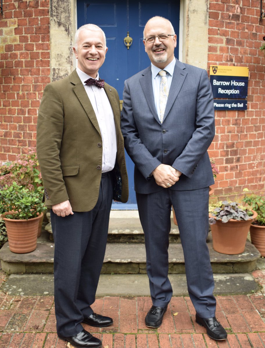 We were delighted to welcome Mario Di Clemente to Bishopstrow
yesterday. Mario will be joining Bishopstrow as Interim Principal, effective January 2022, replacing Stuart Nicholson who is leaving the College to pursue other interests in education outside Headship.