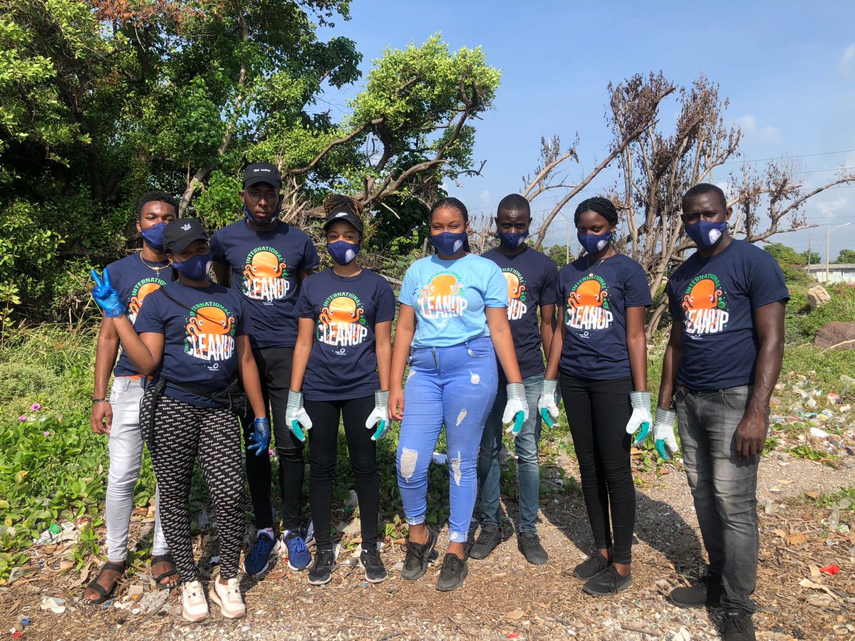 JET would like to thank the 116 groups &amp; estimated 2700 volunteers who cleaned up 169 sites during October and November for International Coastal Cleanup 2021  

#KeepWiIslandClean #beachcleanupjamaica