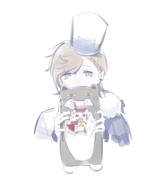 #くろのあとりえ #かな絵 #KuzuArt 
キュン 