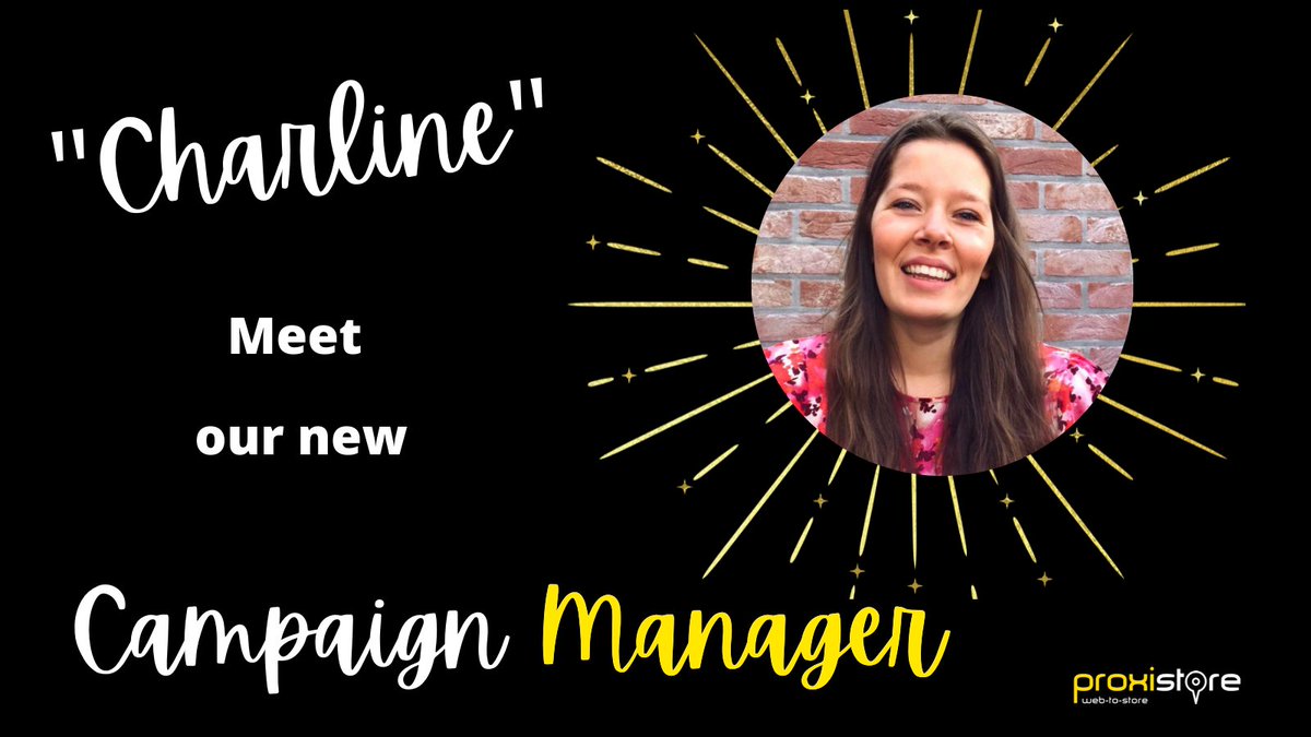 Proxistore's tweet photo. Meet our new Junior Campaign Manager. Charline has joined us directly after her Master in Management, Digital Marketing option. She will launch and analyse our clients local campaigns with a view to constantly satisfy them. We are very excited to have Charline on board! https://t.co/JJAv3VhGpj
