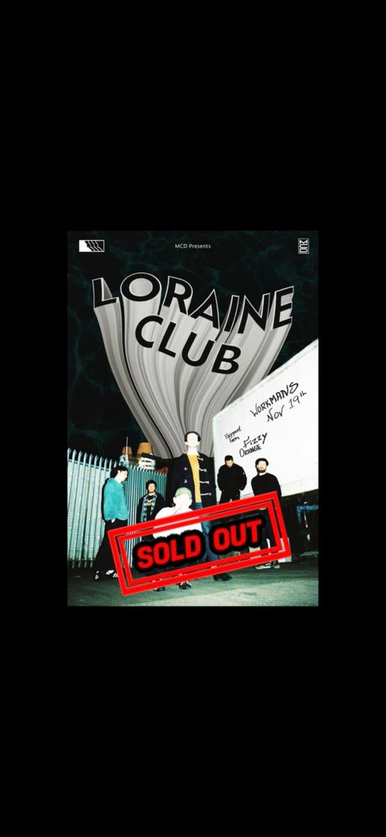 LoraineClub (@loraineclub) on Twitter photo Sold out show tonight in <a href="/WorkmansDublin/">The Workmans Club</a> !!!
Let's gooooooo!!
Doors 8pm
Fizzy orange -8.30
Loraine club- 9.30
<a href="/mcd_productions/">MCD Productions</a> Sold out show tonight in <a href="/WorkmansDublin/">The Workmans Club</a> !!!
Let's gooooooo!!
Doors 8pm
Fizzy orange -8.30
Loraine club- 9.30
<a href="/mcd_productions/">MCD Productions</a>
