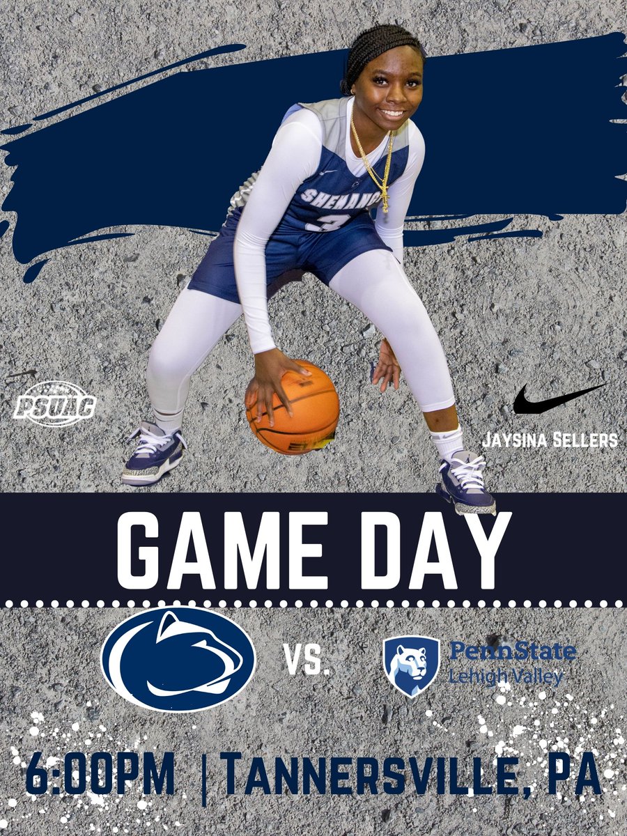 PSUSHAthletics's tweet photo. GAME DAY! Busy weekend for the Lions as we head to Penn State Lehigh Valley for a women's tip at 6, and men's at 8! https://t.co/p1cNjQ7FUo