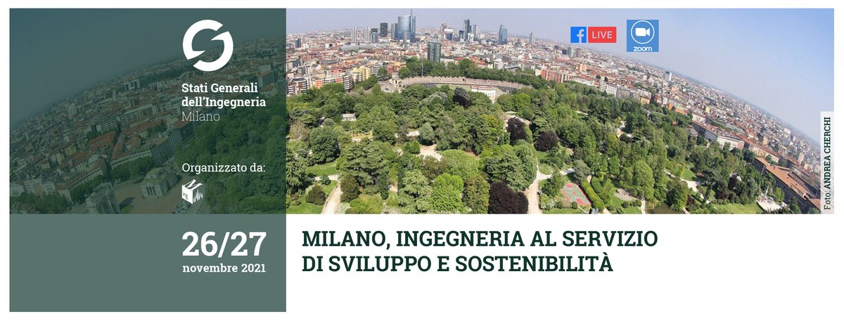 #staytuned
-7 giorni agli Stati Generali dell’Ingegneria a Milano dal titolo “MILANO, INGEGNERIA AL SERVIZIO DI SVILUPPO E SOSTENIBILITÀ”.
Vi aspettiamo numerosi  
Non mancate!
Iscrizioni qui: bit.ly/3GUGbnh
#SGI2021