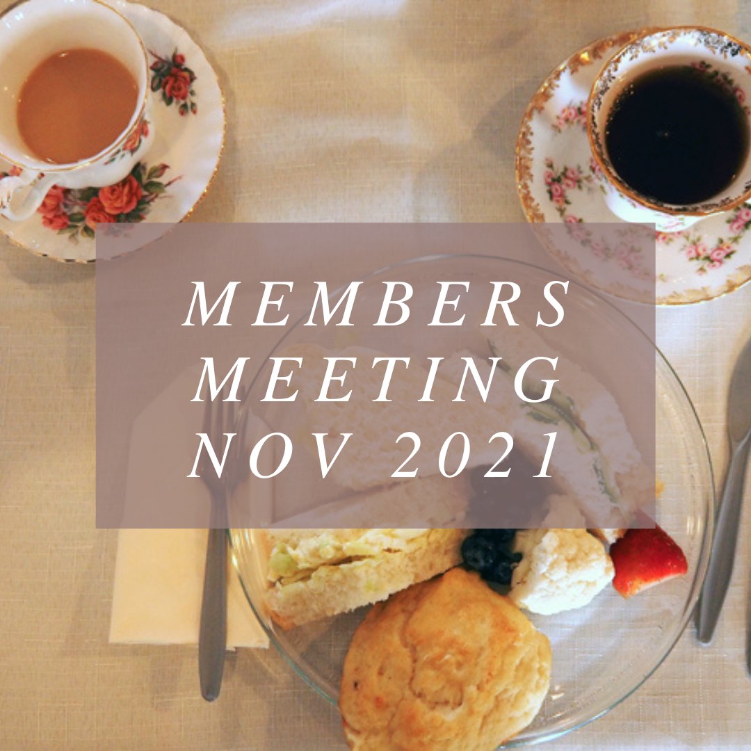 JasnaCalgary's tweet photo. Member's Zoom Meeting - November 20, 2021
Want to join? Reach out and register. Zoom details emailed prior to the meeting.
PS - the event is BYOT&amp;S - Bring Your Own Tea and Snack ;) https://t.co/W0FXYOQuSG