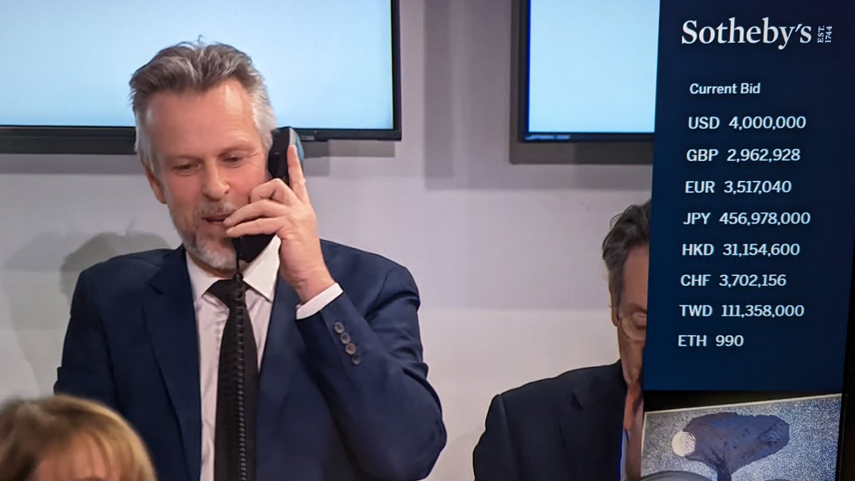 Let's recap:

- <a href="/jpmorgan/">J.P. Morgan</a> is adding a weekly #NFT section to their research reports and mentions the <a href="/BoredApeYC/">Bored Ape Yacht Club 🍌</a>  in the very first one.

- #ETH is money at <a href="/Sothebys/">Sotheby's</a>

And y'all out here saying the bull run is over...

WHAT DAMN PLANET ARE YOU LIVING ON?!? 

#Bullish 🐂🐂🐂