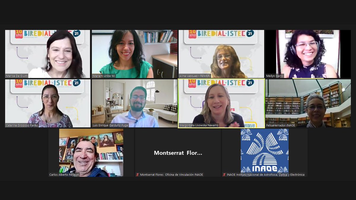 Despedida en Biredial-ISTEC 2021. Gran logro!!