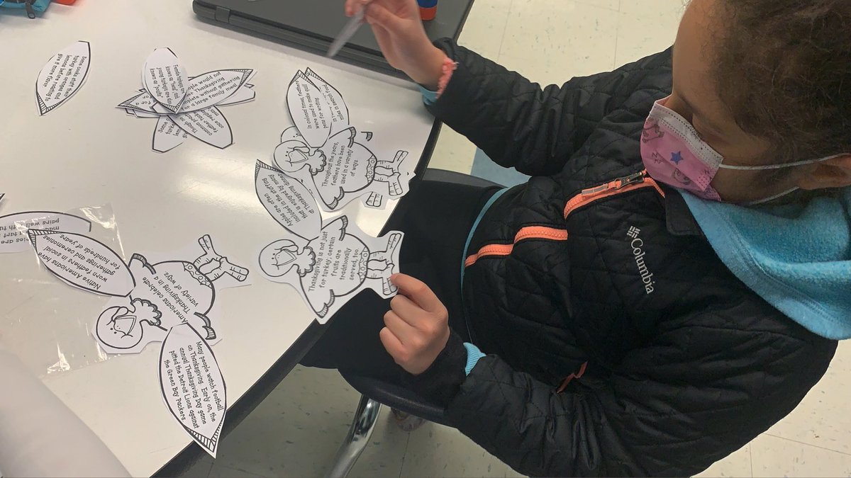 tsheedyPC's tweet photo. Thanksgiving main idea and details sort. Great job 3rd graders! #mgwolves #d75learns #HappyThanksgiving https://t.co/0dal8rbsJ8
