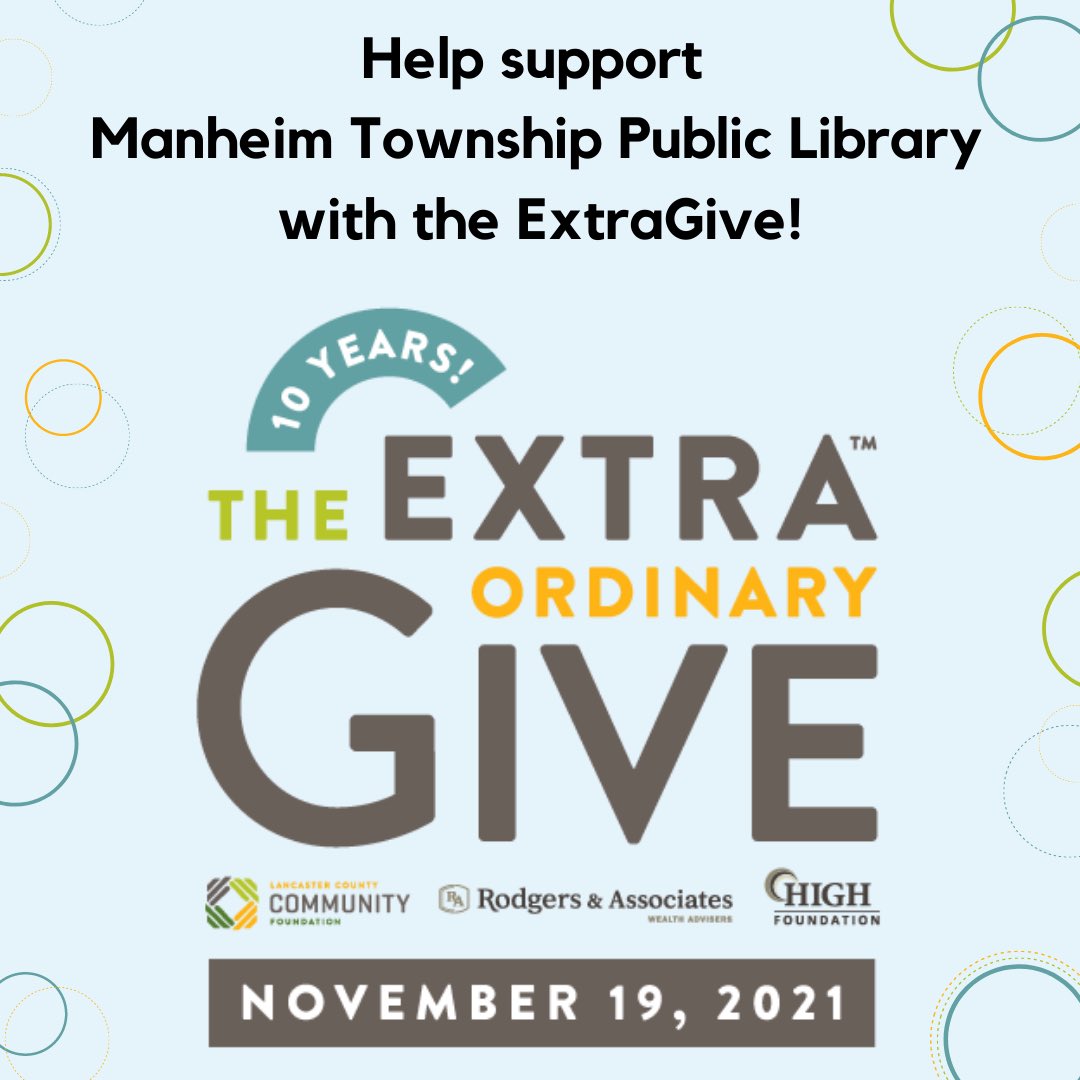 Manheim Township Public Library tweet media