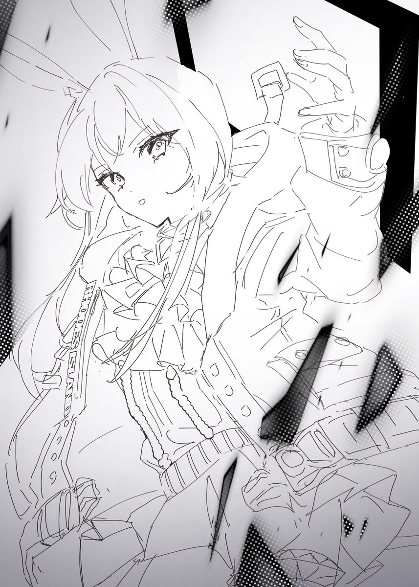 アーミヤ ラフ #アークナイツ 