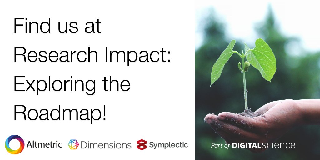 DSDimensions's tweet photo. Are you attending Research Impact: Exploring the Roadmap in Manchester on 24th November? 

Our very own @ManishaBolina and @BenMcLeish will be there with colleagues from @altmetric and @Symplectic - do come over and say hello!

https://t.co/yqXfc9vopU

@openforumevents #REFOFE https://t.co/g6tvkf2rSX