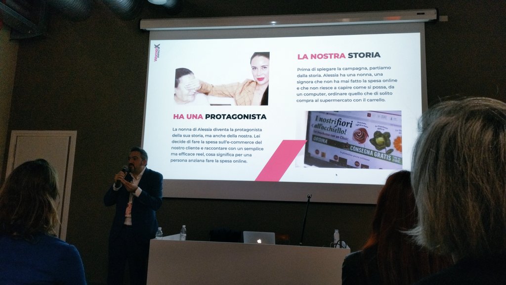 RominaMattoni's tweet photo. Case History: supermercato che lancia un #ecommerce durante la pandemia. La influencer ha un'idea: raccontare la storia vera di come ha insegnato alla nonna a fare la spesa online. Contenuto apprezzato dal pubblico. 

#womenximpact https://t.co/SC6ChfMNgF