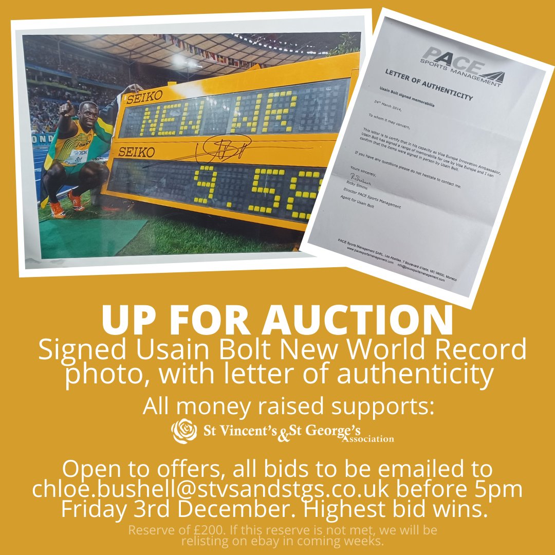We're having a small auction... 
All bids to be emailed to chloe.bushell@stvsandstgs.co.uk at 5pm on Friday 3rd December. Highest bid wins and will be contacted in the following week. If our reserves are not met, we will go on to list the items on ebay.

#Cheltenham #Auction