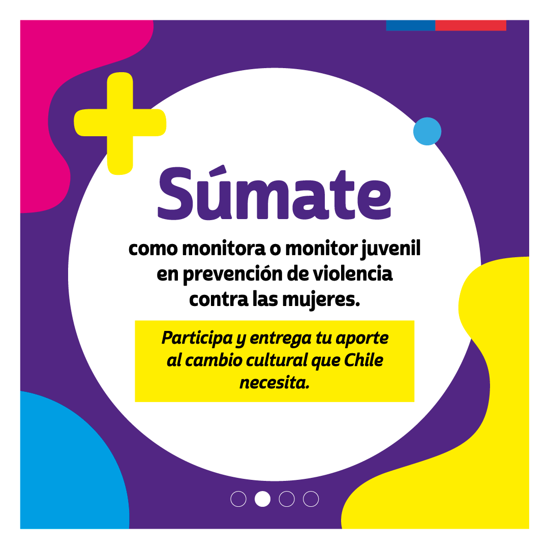 SernamEG_Valpo's tweet photo. Participa y entrega tu aporte al cambio cultural que Chile necesita. Inscríbete en el sitio https://t.co/L1DzVCSS7B ¡te esperamos!

🟣 Si estás viviendo violencia o si conoces a una mujer que sea víctima, contáctanos al 1455 o al WhatsApp silencioso +569 9700 7000 #NoEstásSola https://t.co/iA0tEhD941