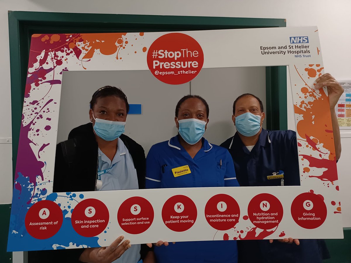 kash4027's tweet photo. #stopthepressure @coryalice @edwin_chamanga @epsom_sthelier @SuttonHandC ..it's all about raising awareness and early recognition to prevent harm to the skin.. https://t.co/lthSq4YeNN