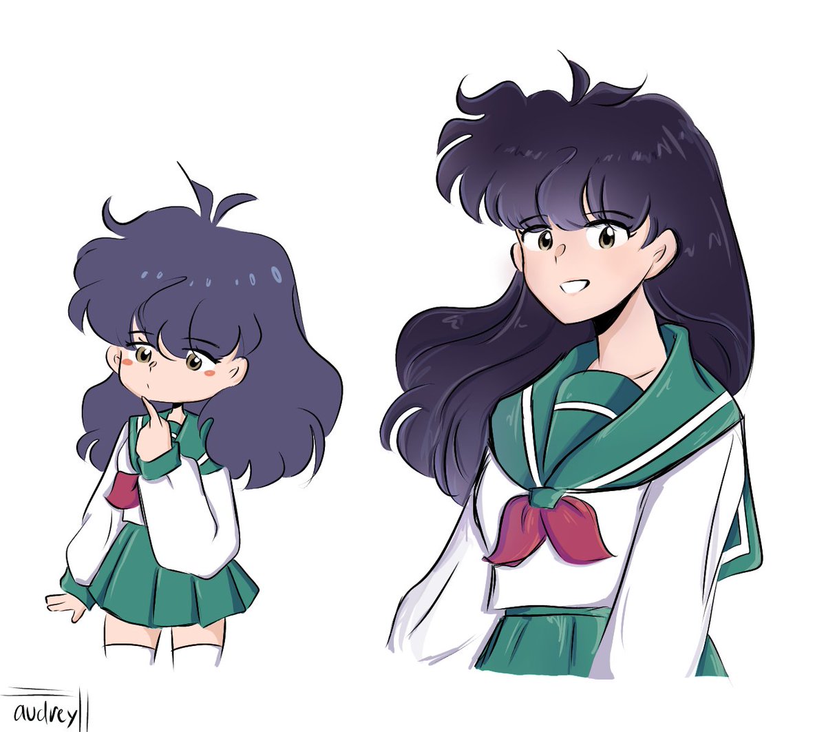 Beğendi. cause i love her, i made another one of those kagome doodlespic.tw...