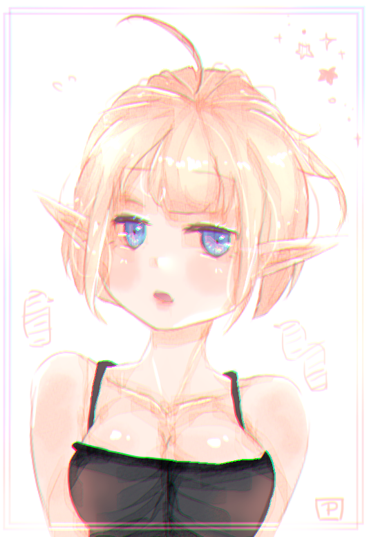 pkun_art's tweet photo. #落書き
#イラスト
#illustration 
#ArtistOnTwitter 
#エルフ https://t.co/cVcH0LrlNa