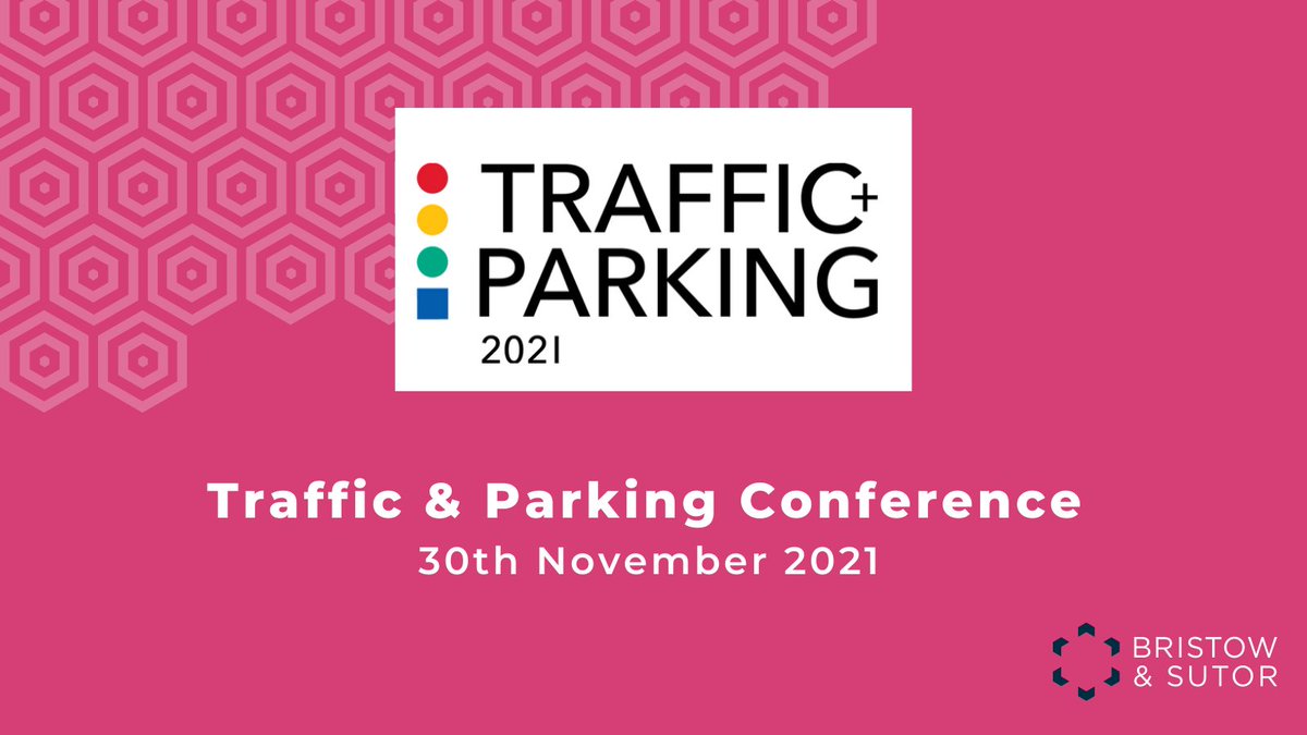 We're attending this year’s #TrafficAndParking Conference on the 30th November 2021. We look forward to networking with industry leaders to learn about the latest policy, legislation and tech developments in parking, kerbside and urban traffic management. bit.ly/3HqXXz6