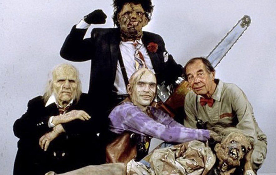 ChuddleTheSam's tweet image. Next episode we celebrate Thanksgiving with the family. Makers of award winning cuisine. They have a real good eye for prime meat. What is you favorite Thanksgiving dish? #HorrorMovies #Thanksgiving #TCM2