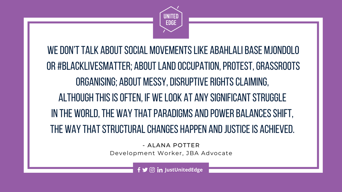 JustUnitedEdge's tweet photo. When d marginalized r not given spaces 2 #particip8 n #decisionmaking #communities & #localorgs working w/ them cre8 spaces themselvs. They hav a voice but r unheard. But courage & creativity cre8 #newparadigms & shift #balanceofpower. Alana Potter writes https://t.co/dl7uAJudSQ https://t.co/2wf6jgFONZ