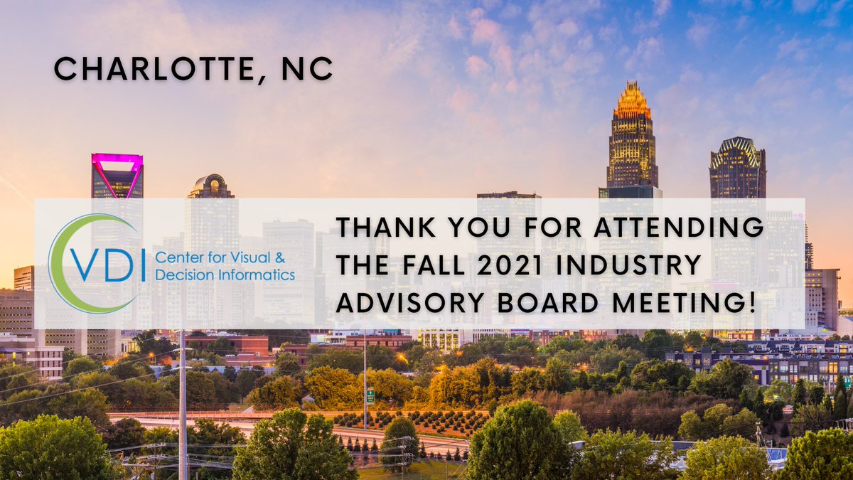 Over 60 guests registered to attend the meeting remotely or in person!

Our researchers and students did a phenomenal job presenting Year 10 project updates!

Special thanks to Doug Hague and Rick Hudson with University of North Carolina at Charlotte for hosting the conference!