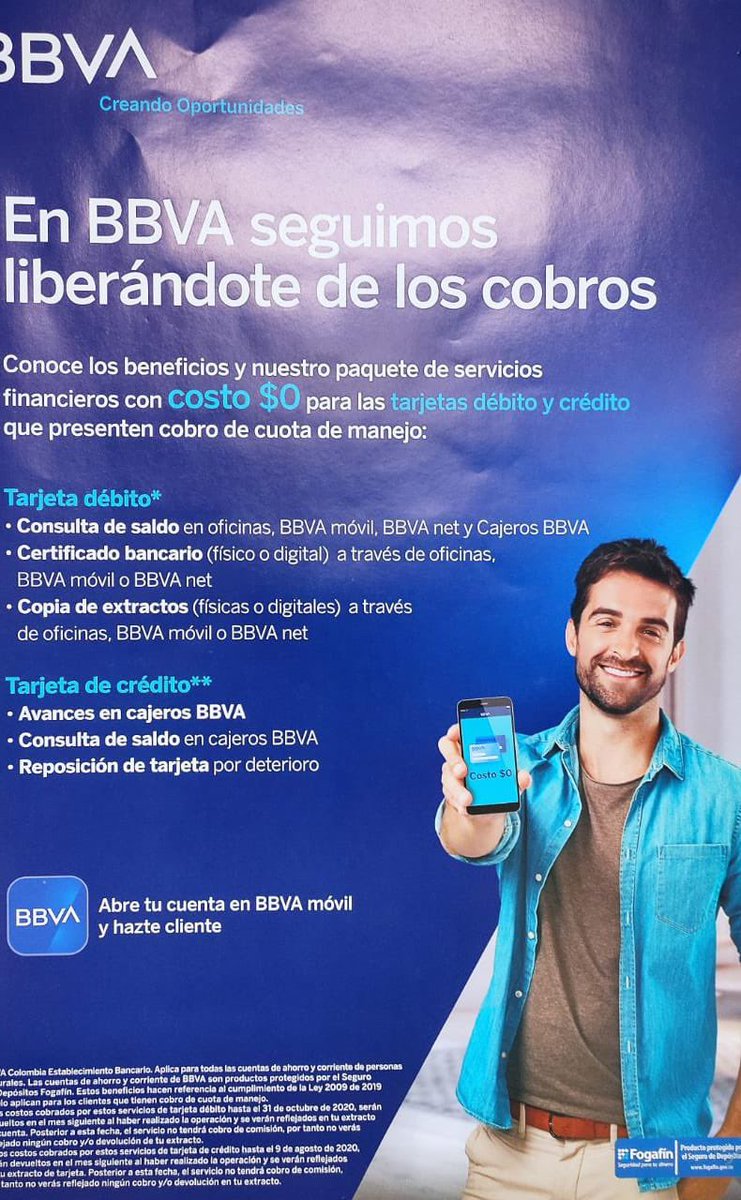 davidbarguil's tweet photo. Ustedes @BBVA_Colombia no han liberado a nadie de cobros ni intereses, ni de cuota de mantención ni de nada por generosidad. Ustedes han sido obligados hacerlo por leyes que me ha tocado pelear por años. 

BBVA como toda la banca de este país, abusiva, ladrona y mentirosa. https://t.co/rXX9nlQH8P